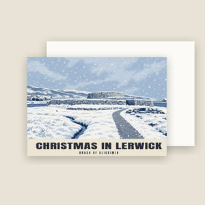 Broch of Clickimin, Lerwick Christmas Cards (Pack of 10)