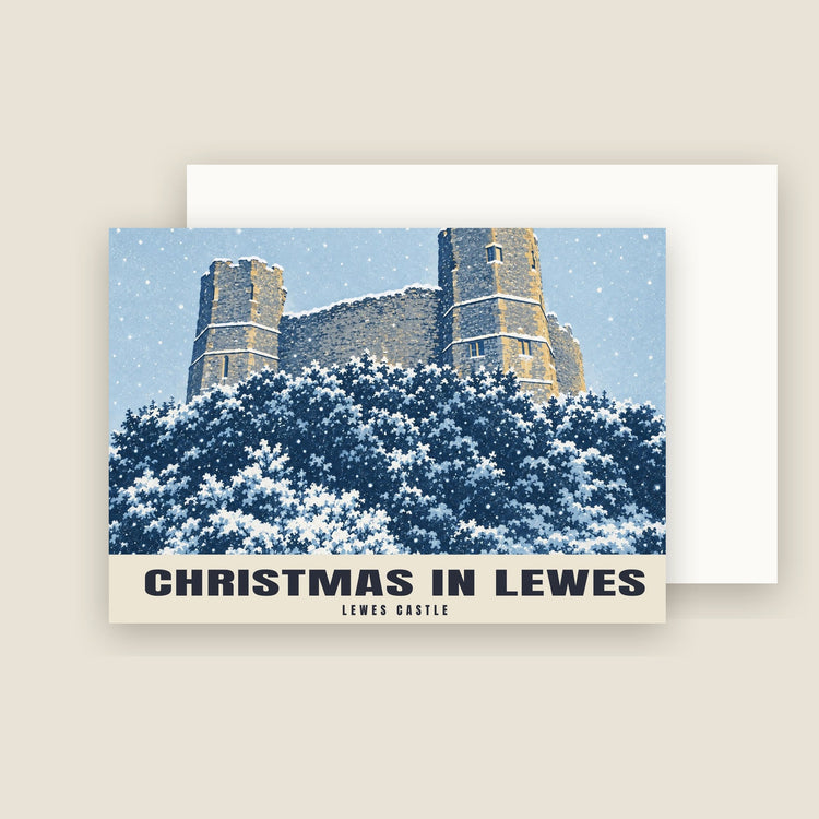 Lewes Castle Christmas Cards (Pack of 10)