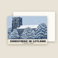 St Andrew’s Church, Leyland Christmas card with its envelope