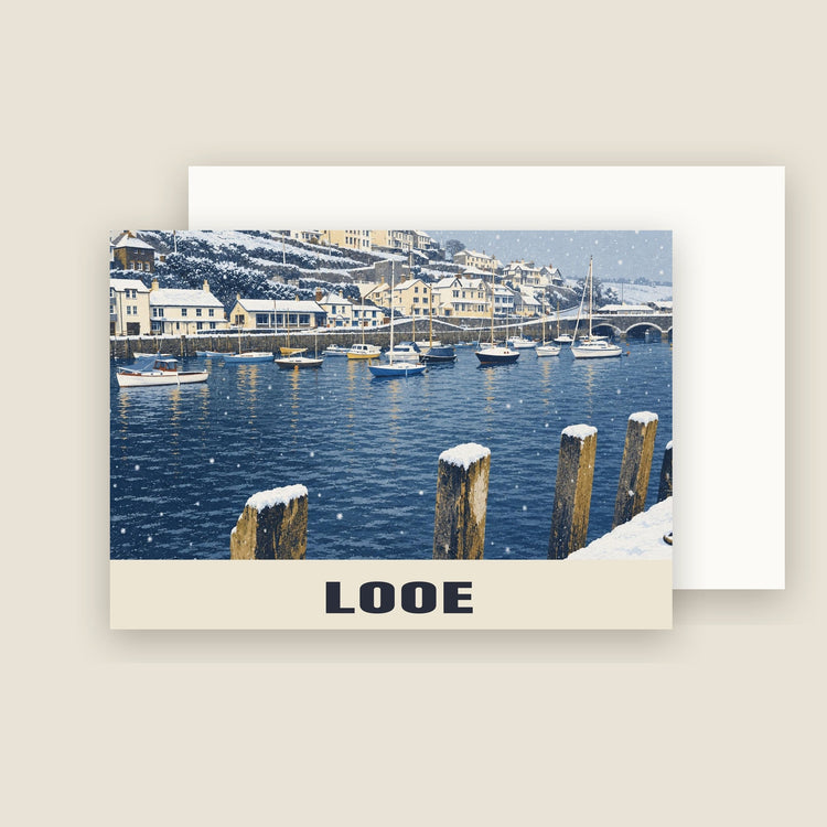 Looe Christmas Cards (Pack of 10)
