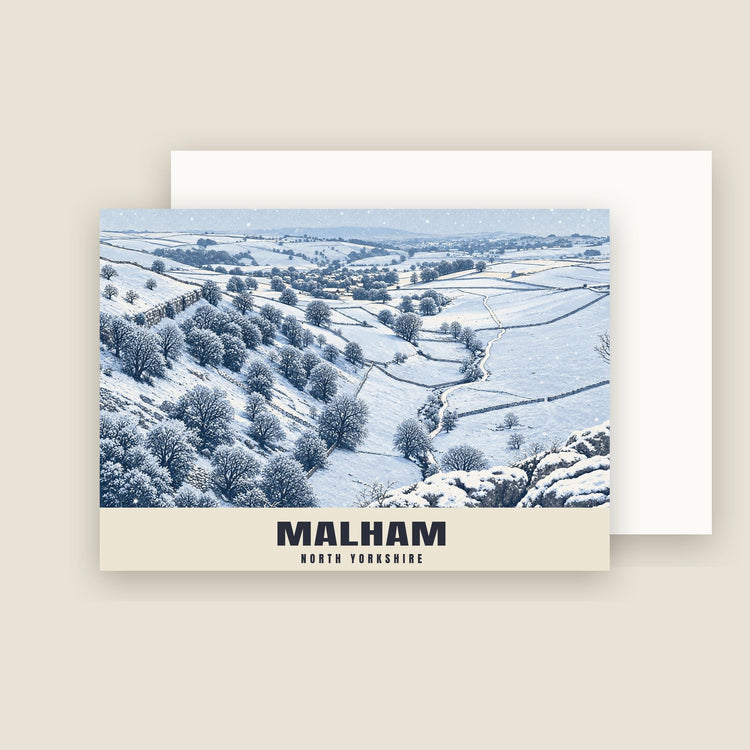 Malham Cove Christmas Cards (Pack of 10)