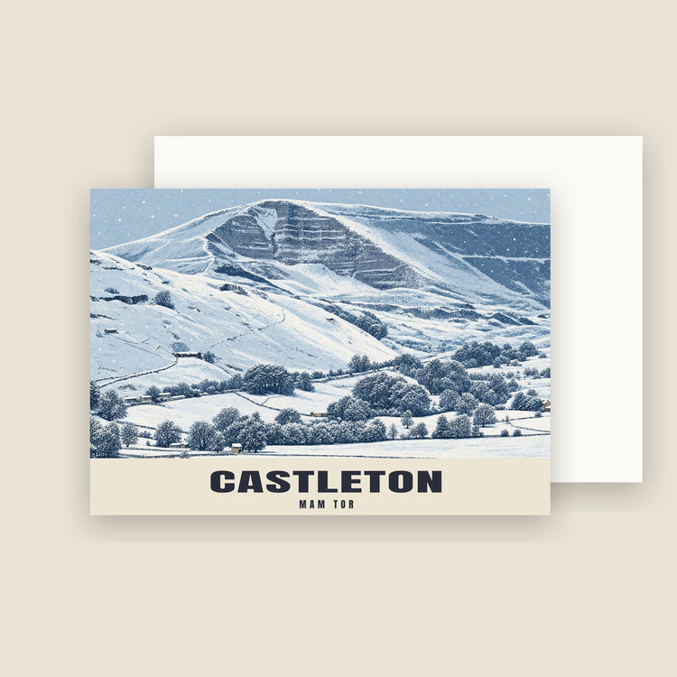 Mam Tor, Castleton Christmas Cards (Pack of 10)