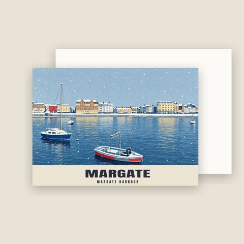 Margate Harbour Christmas Cards (Pack of 10)
