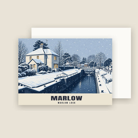 Marlow Lock Christmas Cards (Pack of 10)