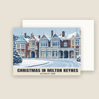 Bletchley Park, Milton Keynes Christmas card with its envelope