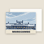 Morecambe Christmas card with its envelope