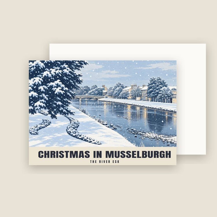 The River Esk, Musselburgh Christmas Cards (Pack of 10)