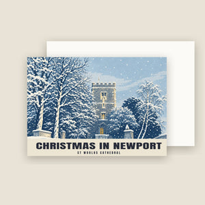 St Woolos Cathedral, Newport Christmas Cards (Pack of 10)