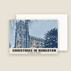 St Nicolas Church, Nuneaton Christmas card with its envelope