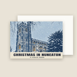St Nicolas Church, Nuneaton Christmas Cards (Pack of 10)
