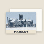 Paisley Abbey Christmas card with its envelope