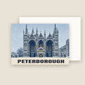 Peterborough Cathedral Christmas card with its envelope