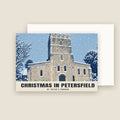St Peter’s Church, Petersfield Christmas card with its envelope