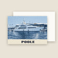 Poole Quay Christmas card with its envelope