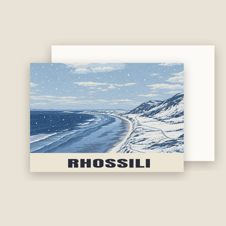 Rhossili Christmas Cards (Pack of 10)