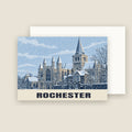 Rochester Cathedral Christmas card with its envelope