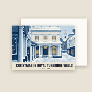 The Pantiles, Royal Tunbridge Wells Christmas Cards (Pack of 10)