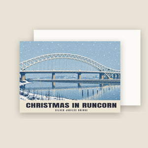 Silver Jubilee Bridge, Runcorn Christmas Cards (Pack of 10)
