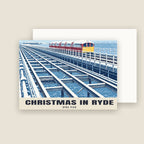 Ryde Pier Christmas card with its envelope