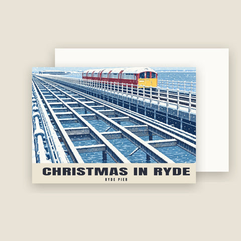 Ryde Pier Christmas Cards (Pack of 10)