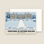 Audley End House, Saffron Walden Christmas card with its envelope