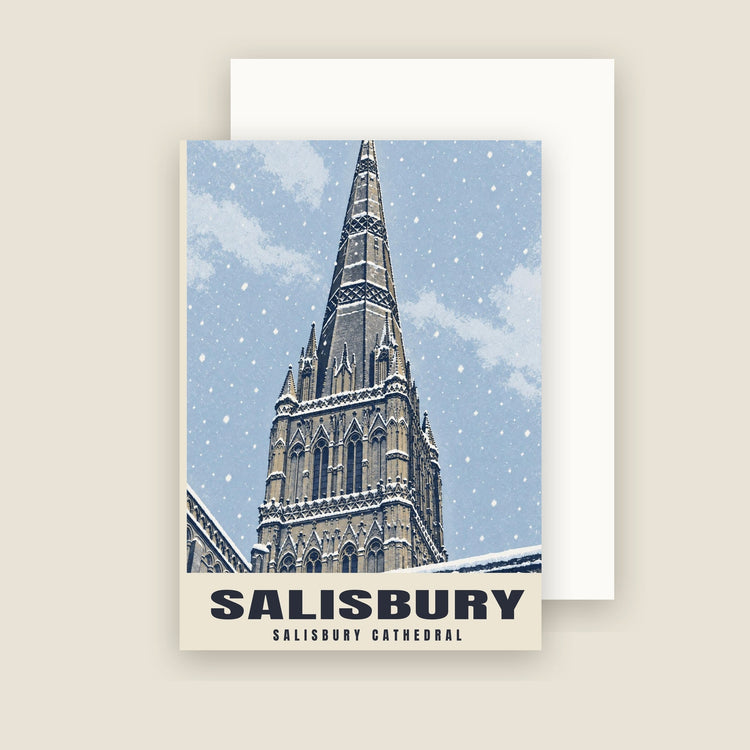 Salisbury Cathedral Christmas Cards (Pack of 10)