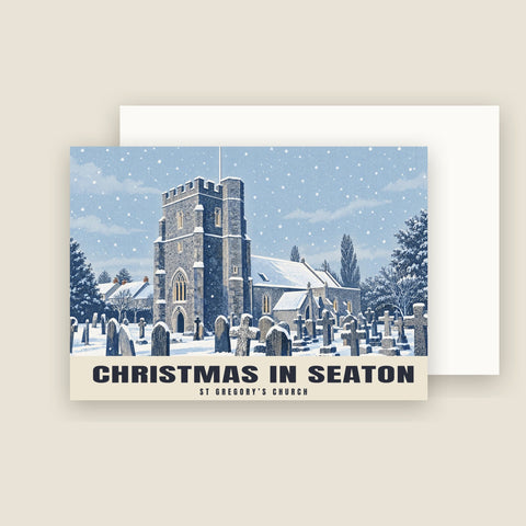 St Gregory’s Church, Seaton Christmas Cards (Pack of 10)