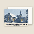 St Botolph’s Church, Shepshed Christmas card with its envelope