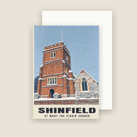 St Mary the Virgin Church, Shinfield Christmas Cards (Pack of 10)