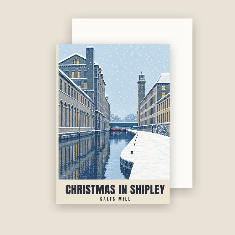 Salts Mill, Shipley Christmas Cards (Pack of 10)