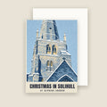 St Alphege Church, Solihull Christmas card with its envelope