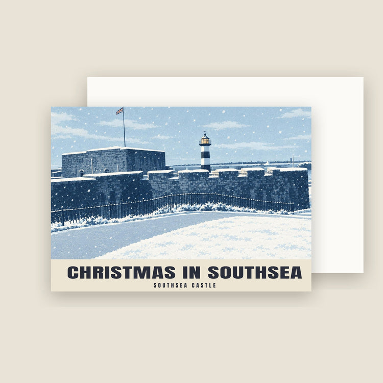 Southsea Castle Christmas Cards (Pack of 10)
