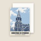 St Wilfrid’s Church, Standish Christmas card with its envelope