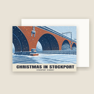 Stockport Viaduct Christmas Cards (Pack of 10)