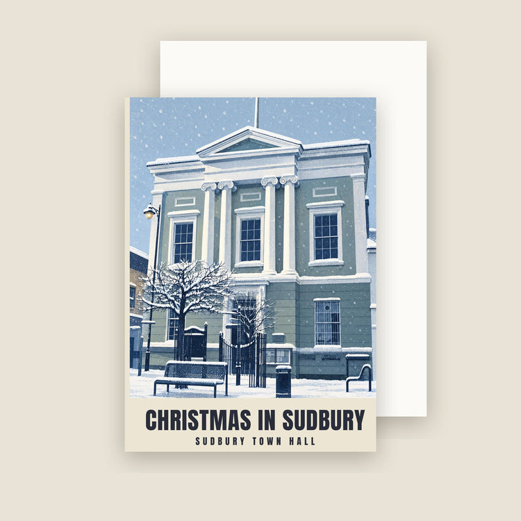Sudbury Town Hall Christmas Cards (Pack of 10)