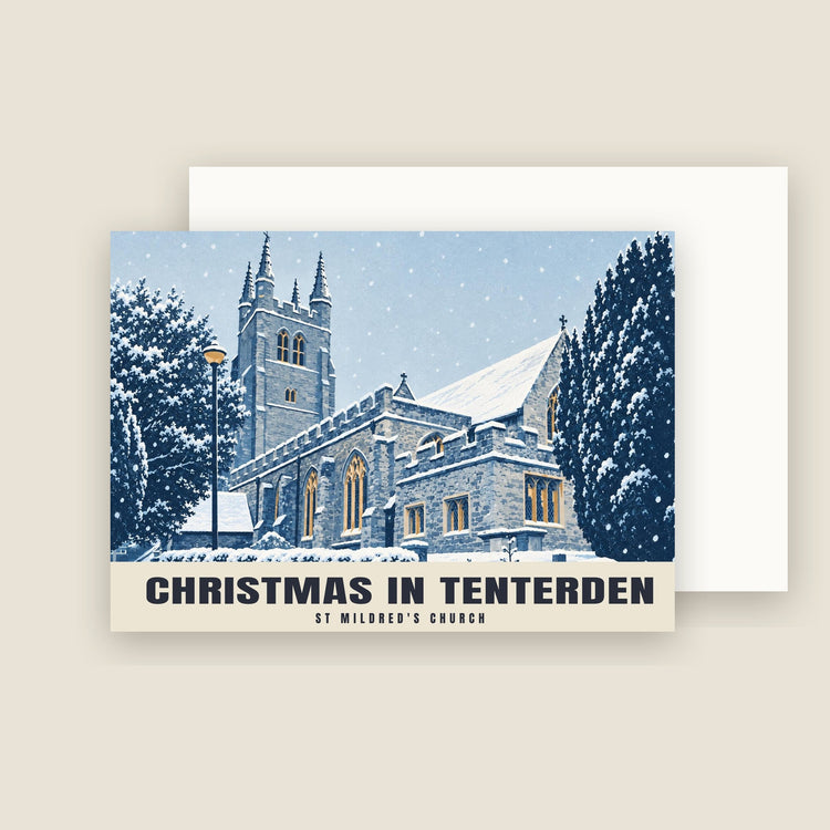St Mildred's Church, Tenterden Christmas Cards (Pack of 10)