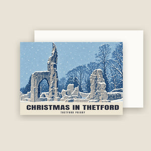 Thetford Priory Christmas Cards (Pack of 10)