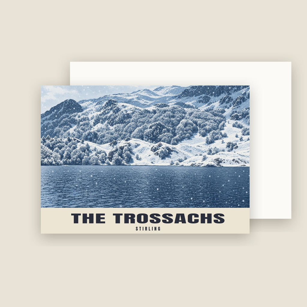 Loch Katrine, The Trossachs Christmas card with its envelope