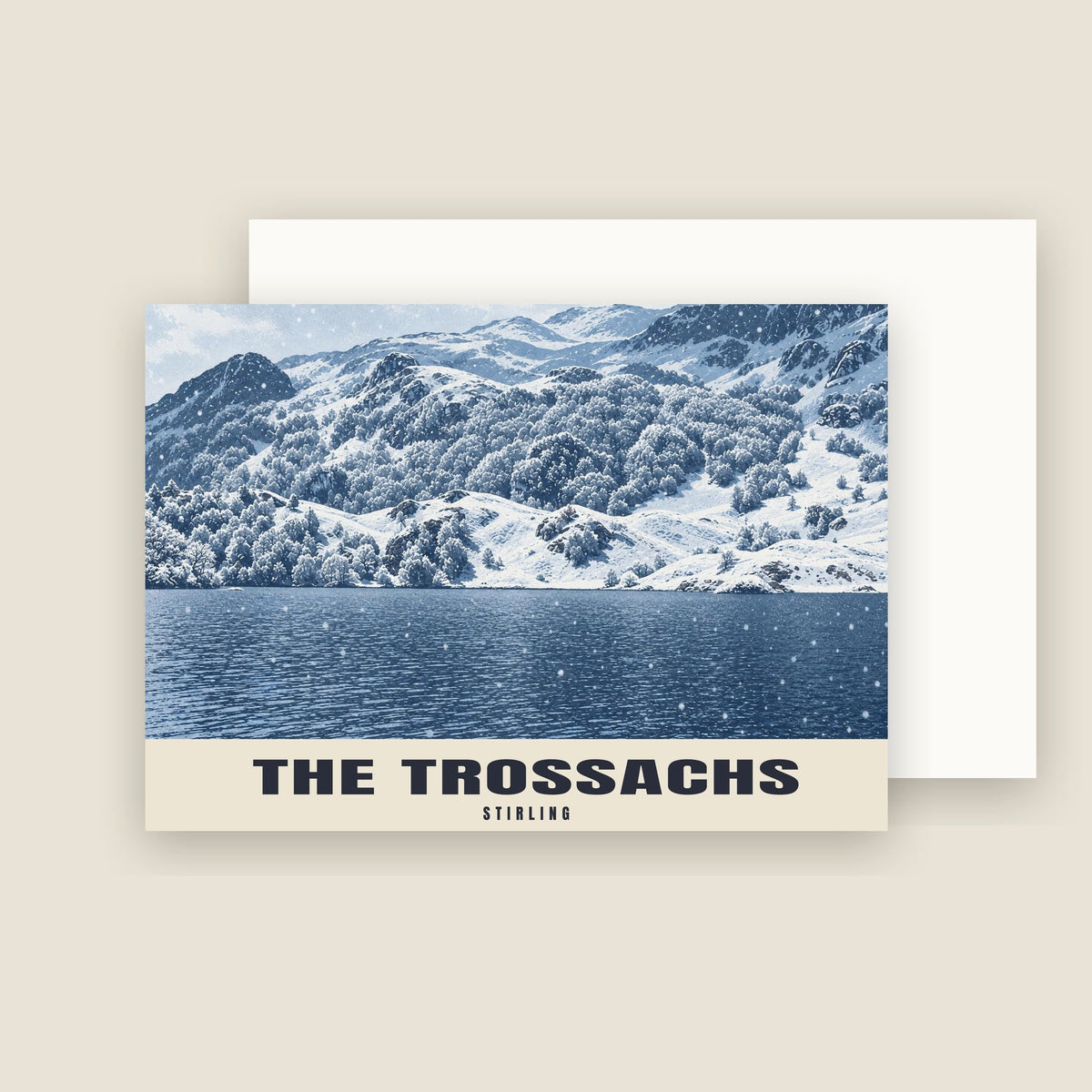Loch Katrine, The Trossachs Christmas card with its envelope