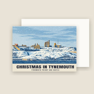 Tynemouth Priory and Castle Christmas Cards (Pack of 10)