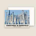 Wakefield Cathedral Christmas card with its envelope