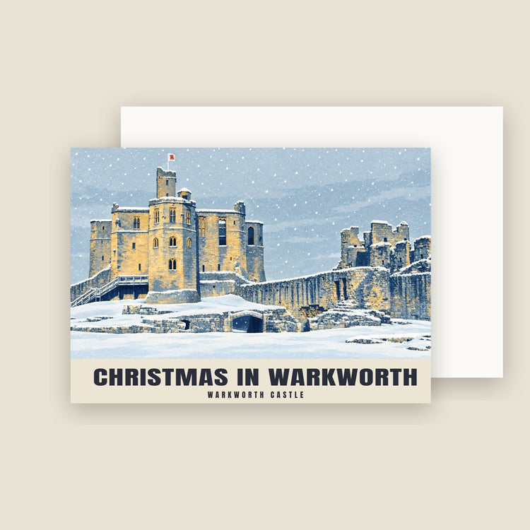 Warkworth Castle Christmas Cards (Pack of 10)