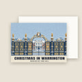 Warrington Town Hall Christmas card with its envelope