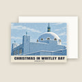 Spanish City, Whitley Bay Christmas card with its envelope