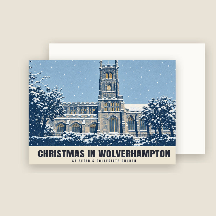 St Peter's Collegiate Church, Wolverhampton Christmas Cards (Pack of 10)