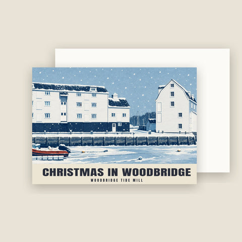 Woodbridge Tide Mill Christmas Cards (Pack of 10)