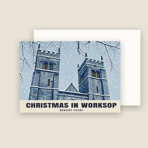 Worksop Priory Christmas Cards (Pack of 10)