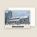Wroxham Church Christmas card with its envelope