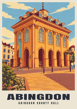 Abingdon County Hall Poster