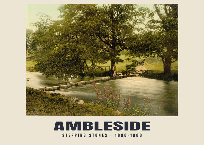 Kamienie przeprawowe, Ambleside — 1890–1900
